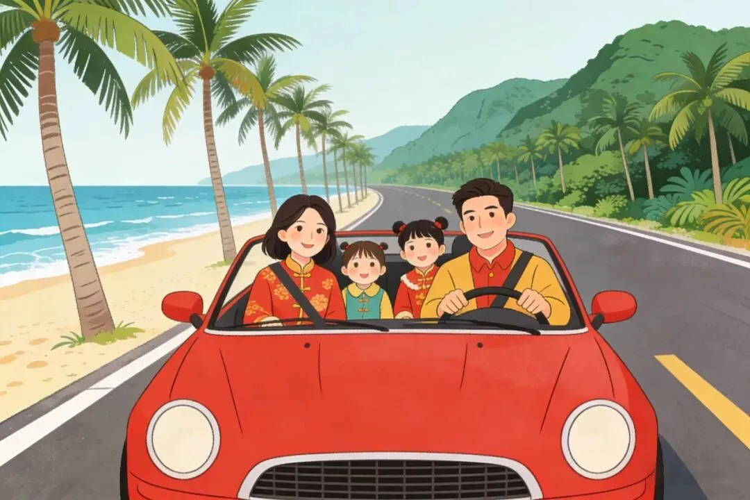 2026年海南春节自驾游十大景区推荐|穿短袖过年,环岛一路山海皆浪漫