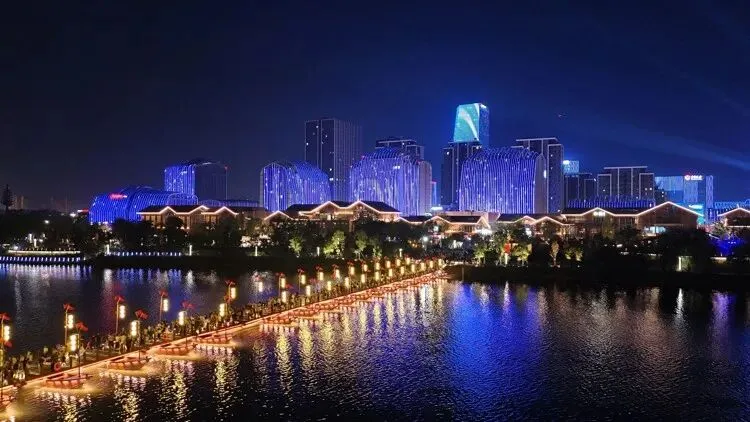 婺州古城景区:浮桥已于昨日恢复通行!