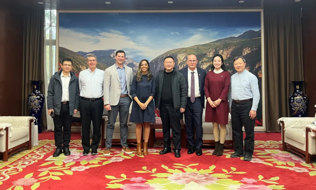 市文化旅游委朱茂副主任会见美国安赛博旅游集团沙拉・拉拉尼副总裁一行