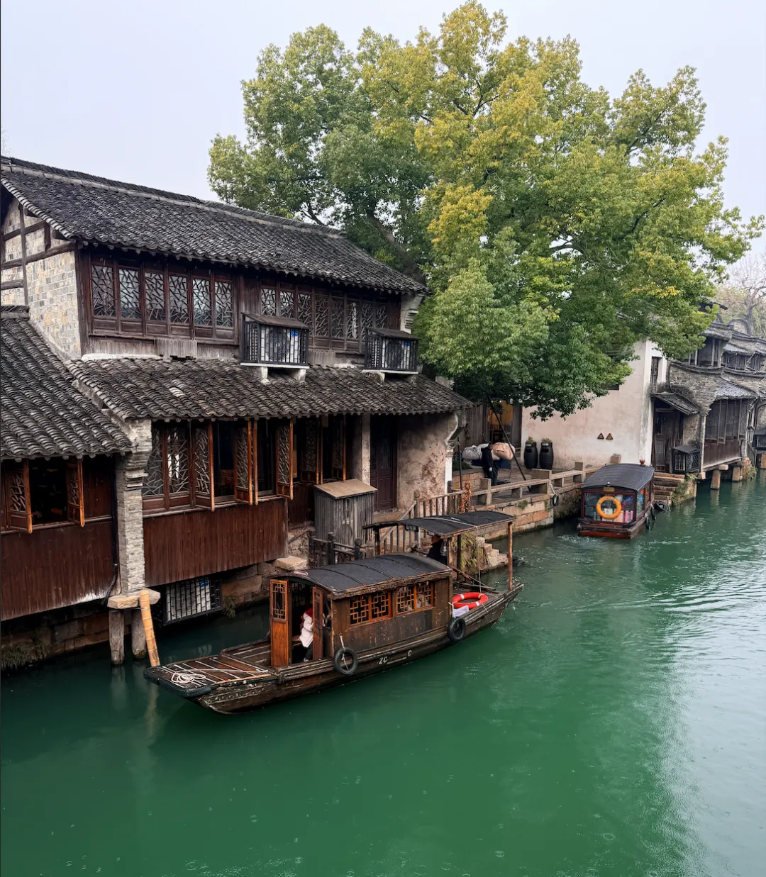 春节反向旅游!杭州1h车程!找到了江南水乡小镇独有的年味!