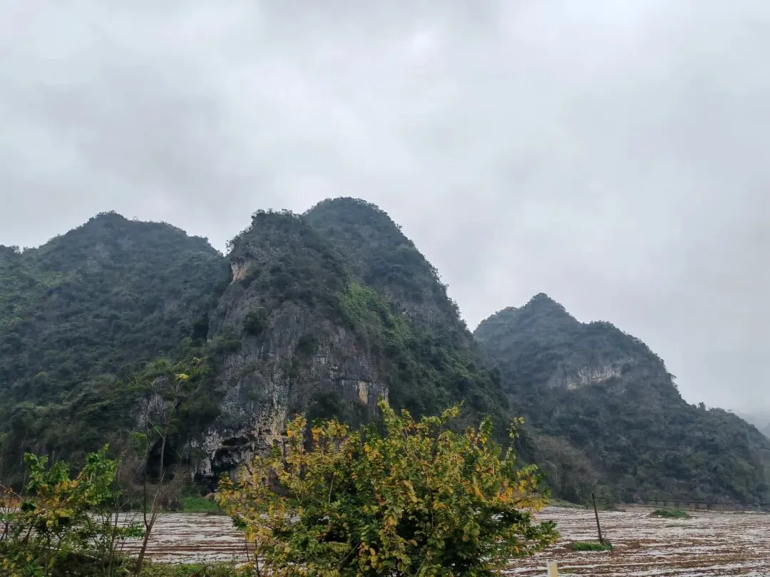 冬天的广西崇左一级旅游大道不过如此