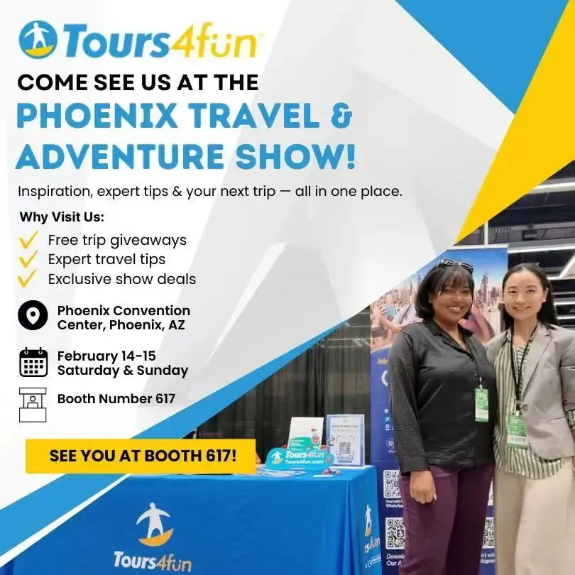 2.14-15 旅游探险展,途风小兔在凤凰城会议中心617 展位等你面基啦!