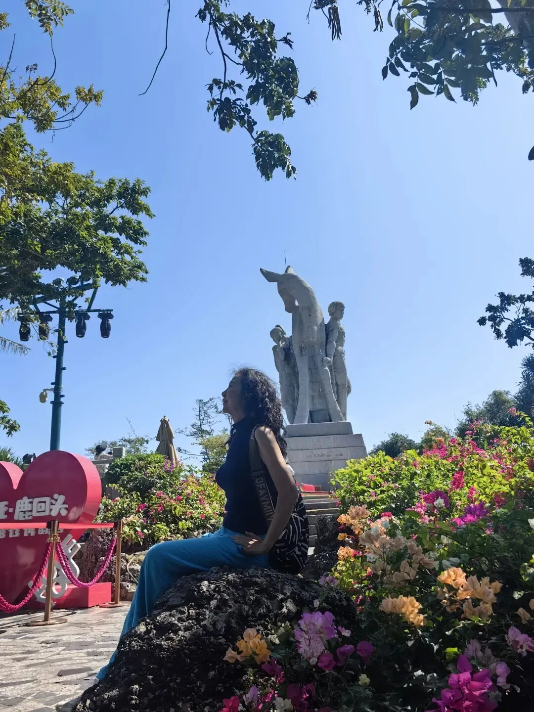 三亚的鹿回头景区