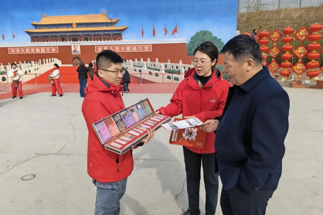 禁毒宣传进景区,无毒绿景伴同行