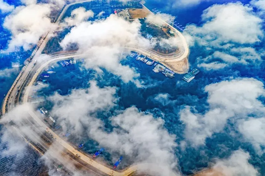 天定视界|河南乡村振兴:探访河南最大旅游码头 风情别样人气真旺