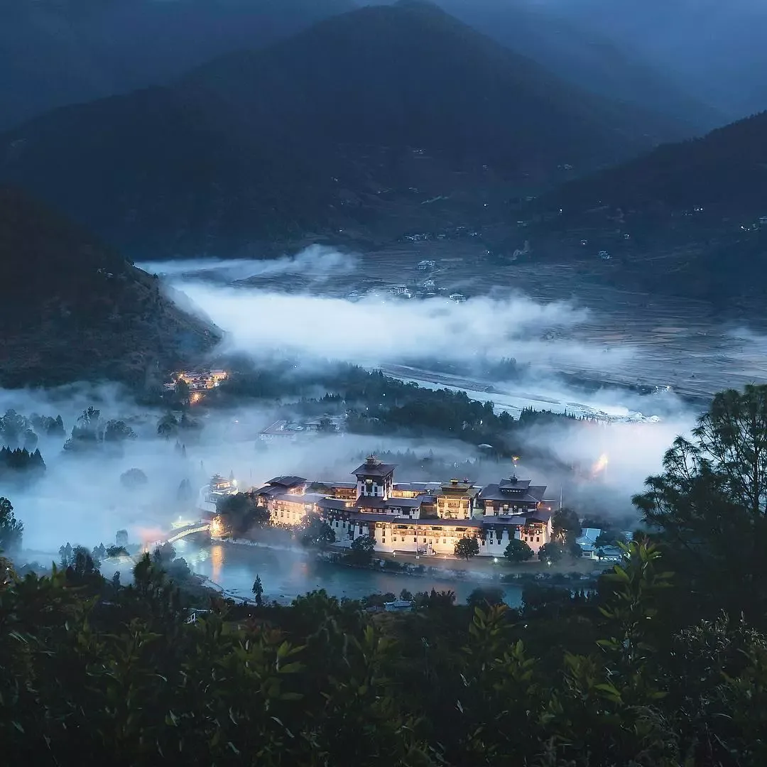不丹旅游 | 加德满都飞帕罗,七日祈福朝圣计划