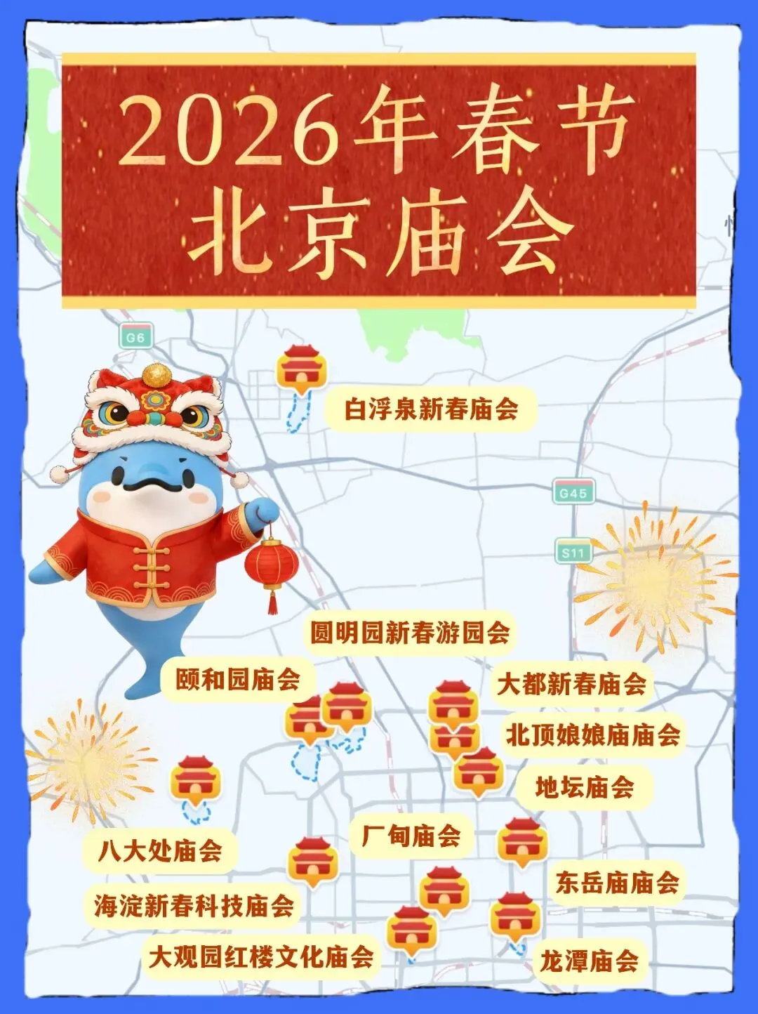 【北京旅游】2026年北京春节庙会,解锁满满年味!