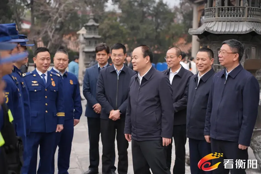 朱健赴南岳区督导春节期间旅游安全准备工作