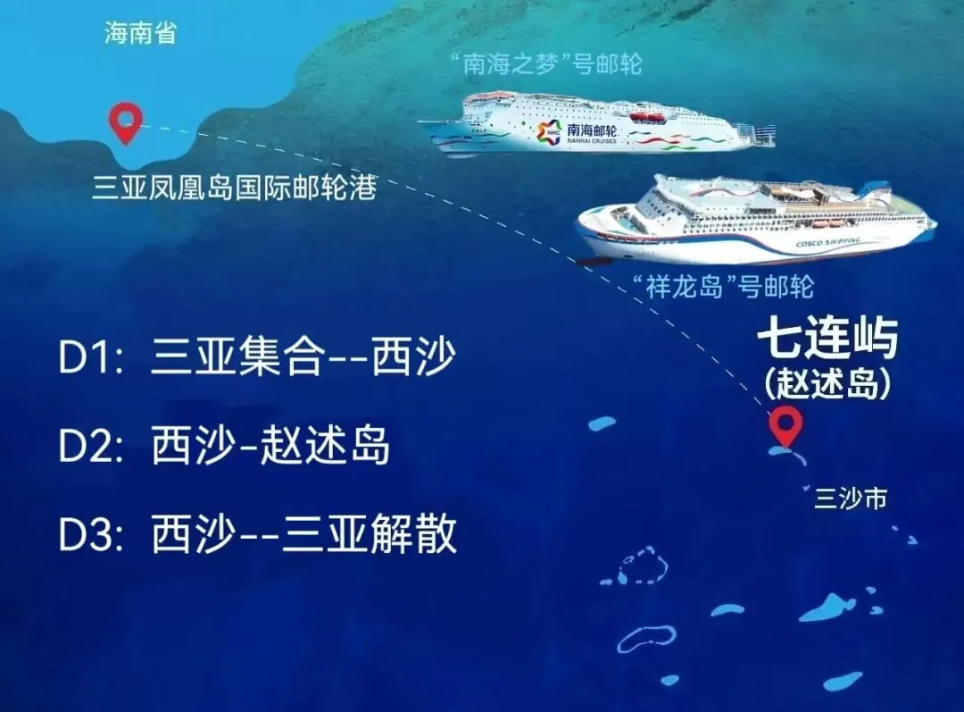 西沙群岛邮轮旅游预订