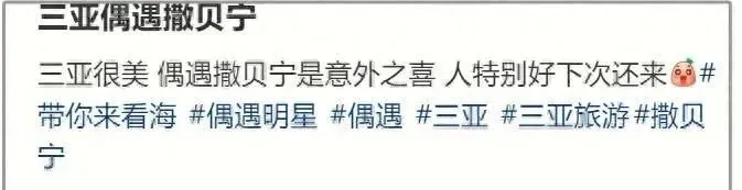 撒贝宁一家三亚旅游,妻子身材成焦点,龙凤胎长高惹人爱