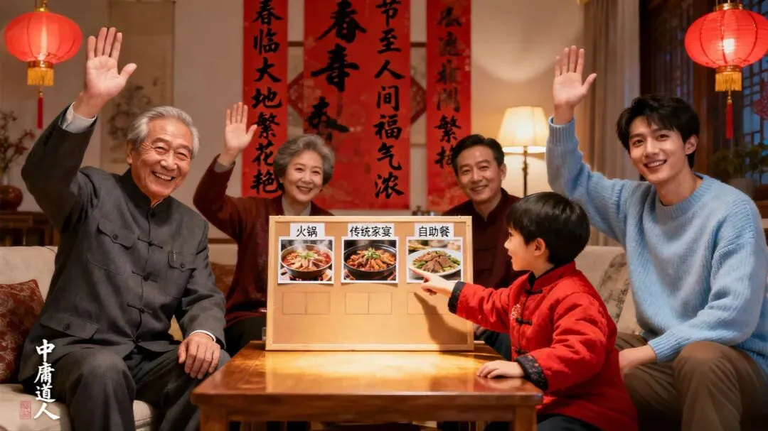 今年春节你咋过之五:聊完旅游,今天说点更硬核的——年夜饭.