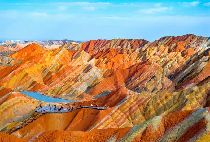 甘肃张掖肃南裕固族自治县必去十大旅游景点,七彩丹霞全在这里!