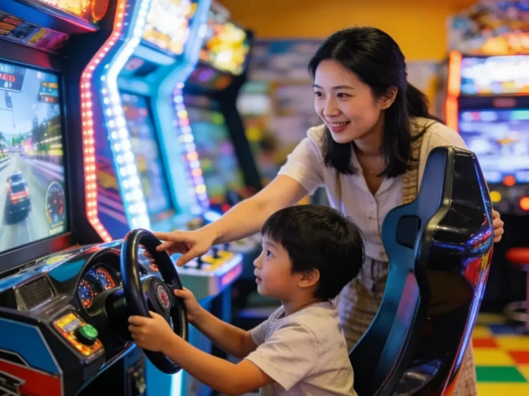 春节遛娃实录:逃离景区人潮,我们在超市电玩区过了一天“顶配假期”