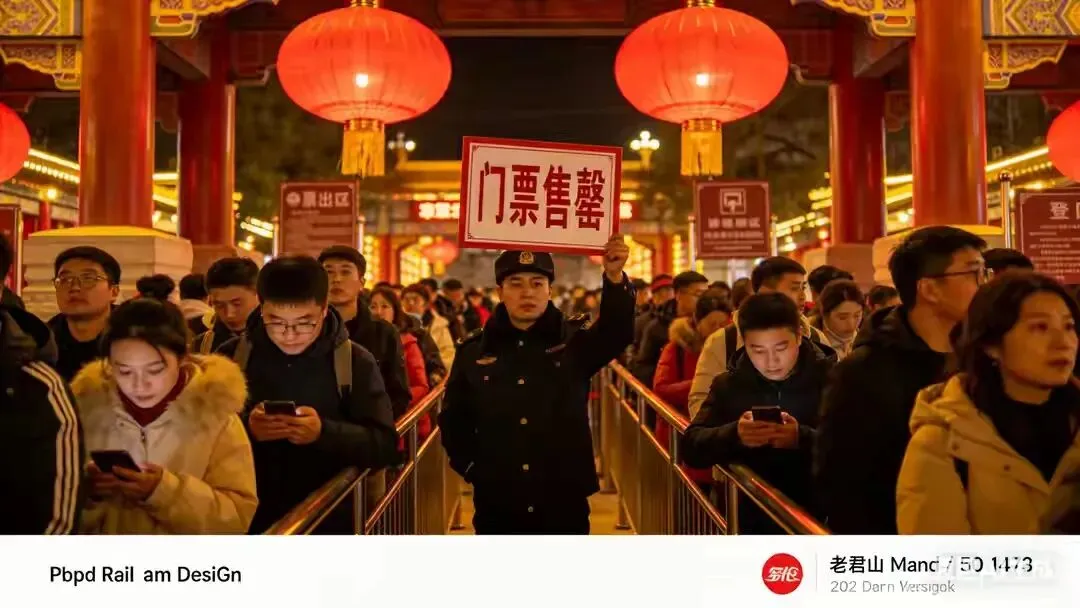 紧急!大年初二多家顶流景区连发通知,春节出游没做这件事,大概率白跑