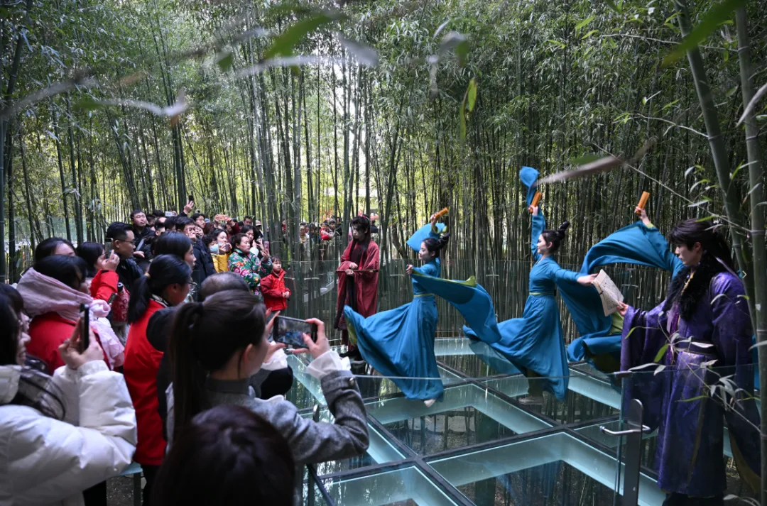 沂南:景区人气旺,新春开门红