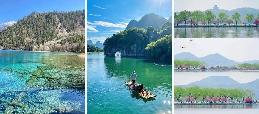 中国颜值巅峰的6个AAAAA景区,去过3个很幸福,去过6个此生无悔!!