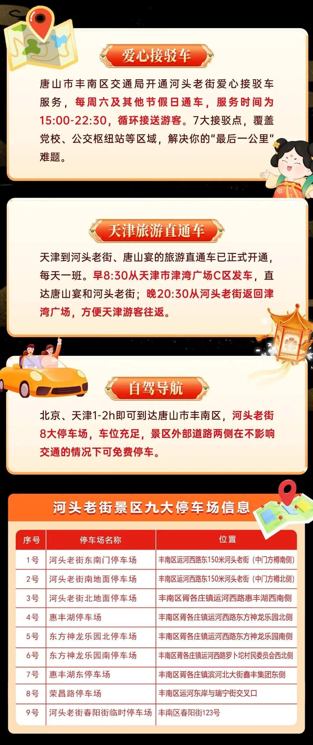 河头老街发布最新通知!附景区停车攻略→