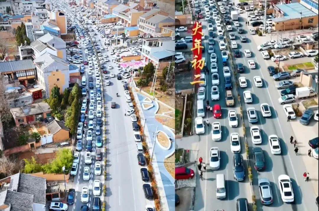 棣花景区最近人山人海,商家坦言:生意太好了,一天狂卖8000多块... ...