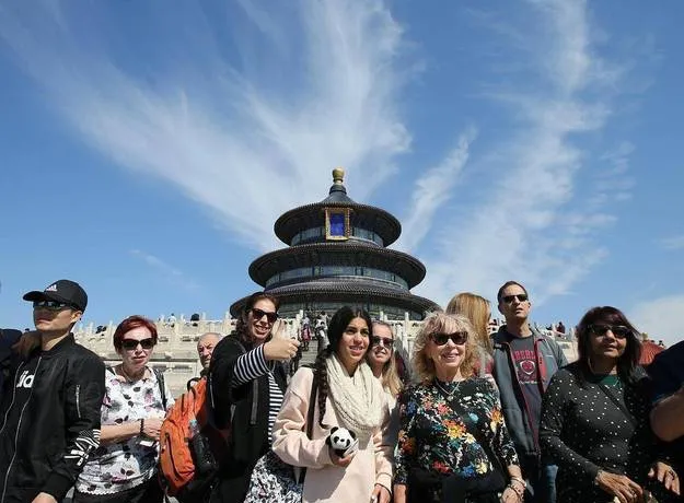 3年来,第一批出国旅游的中国人