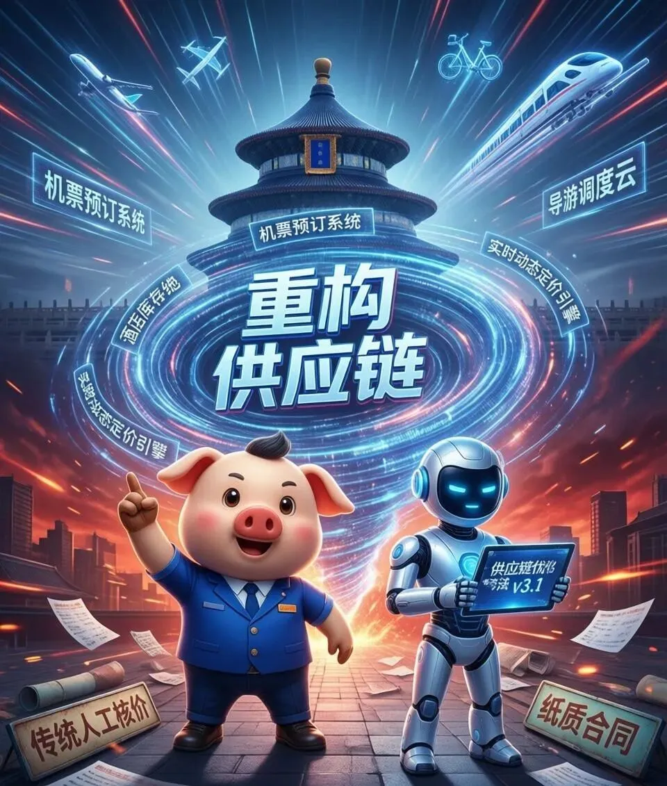 飞猪:正在卷起令人窒息的旅游供应链重构冲击波