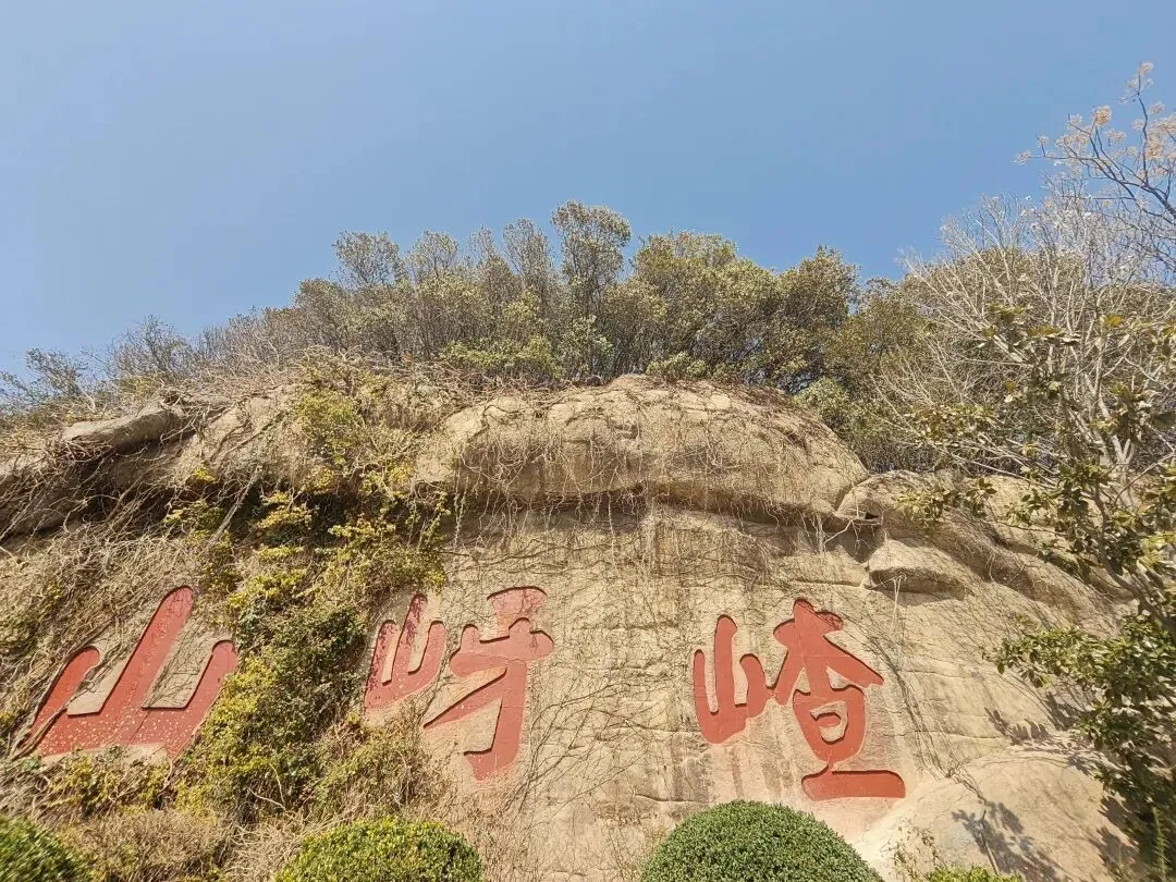 在景区,与孩子走散的一个小时