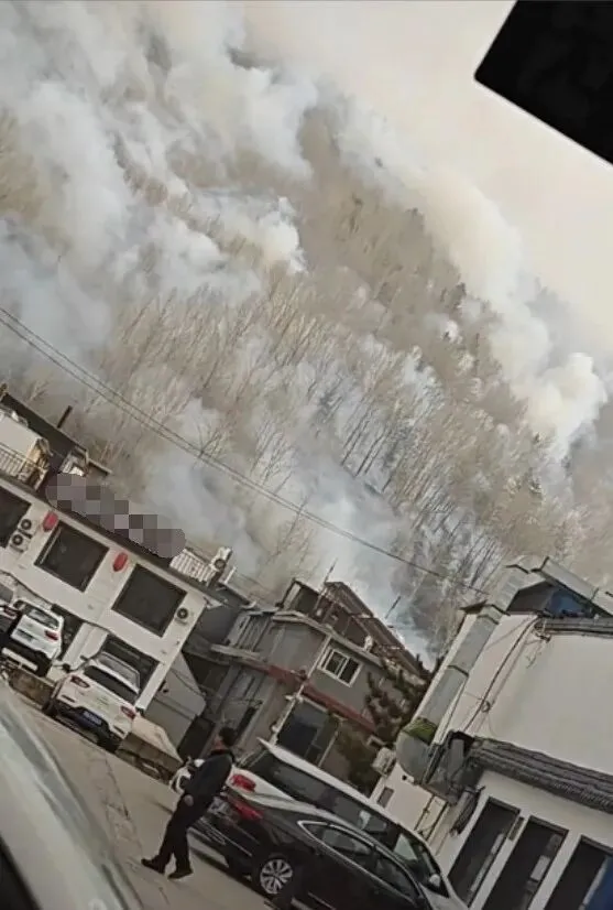 官方通报五台山景区火情