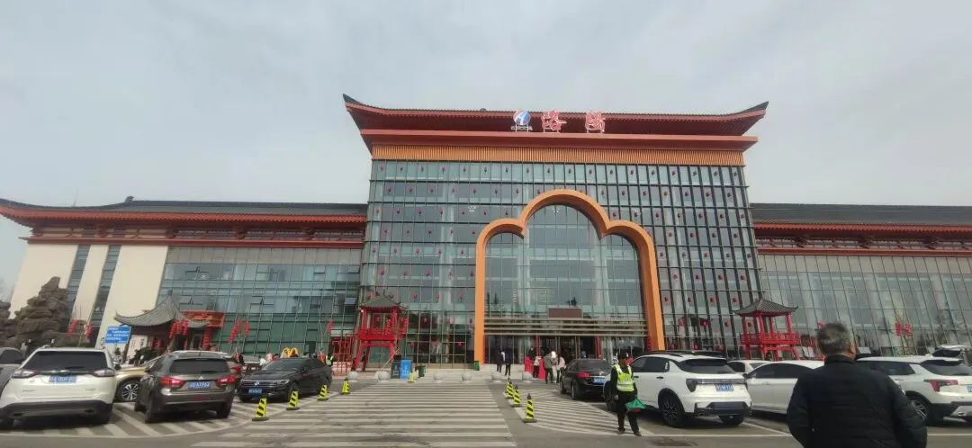 天女散花+古建唐风,洛阳服务区直接卷景区!