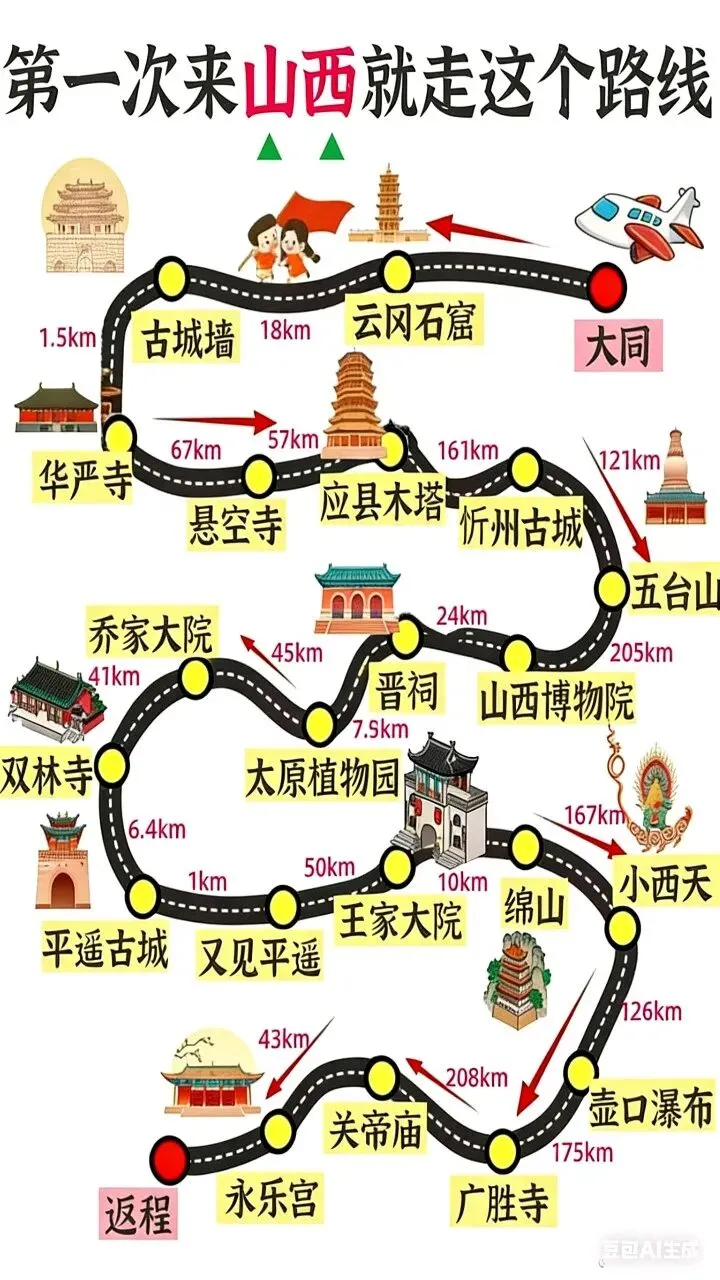【山西旅游】第一次来山西的姐妹们,码住这篇攻略