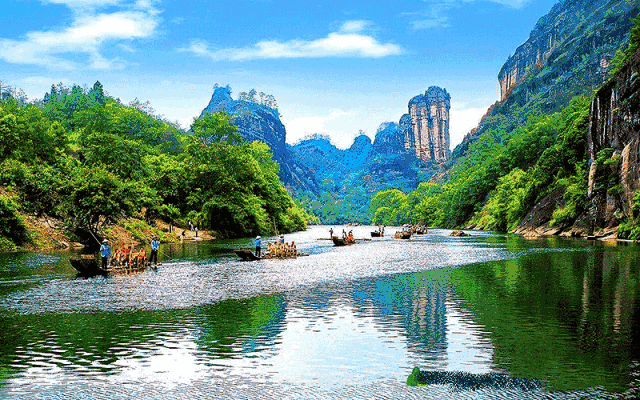 长乐出发·武夷山特价539元丨武夷山主景区天游峰、武夷宫、虎啸岩、一线天汽车二日游