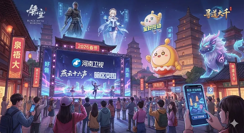 游戏巨头疯狂“抢”景区!从春节档到常态化,年轻人的流量到底怎么变现?