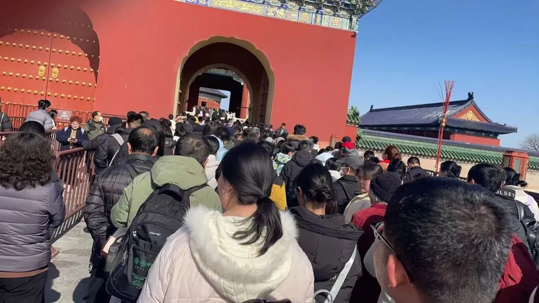 初七,北京旅游景点人还是如此多