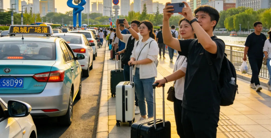 济南春节假期真是来了不少人旅游啊,感觉周边省份的人都来了!看看数据.
