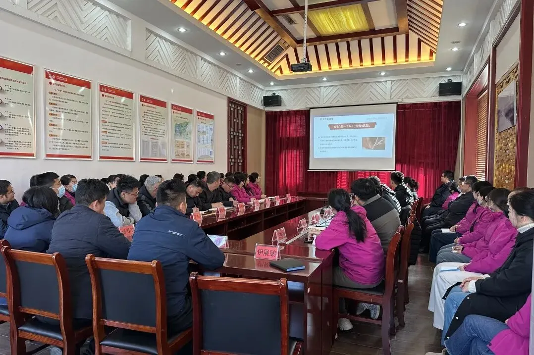 山东文旅马踏湖旅游区组织开展安全生产“开工第一课”