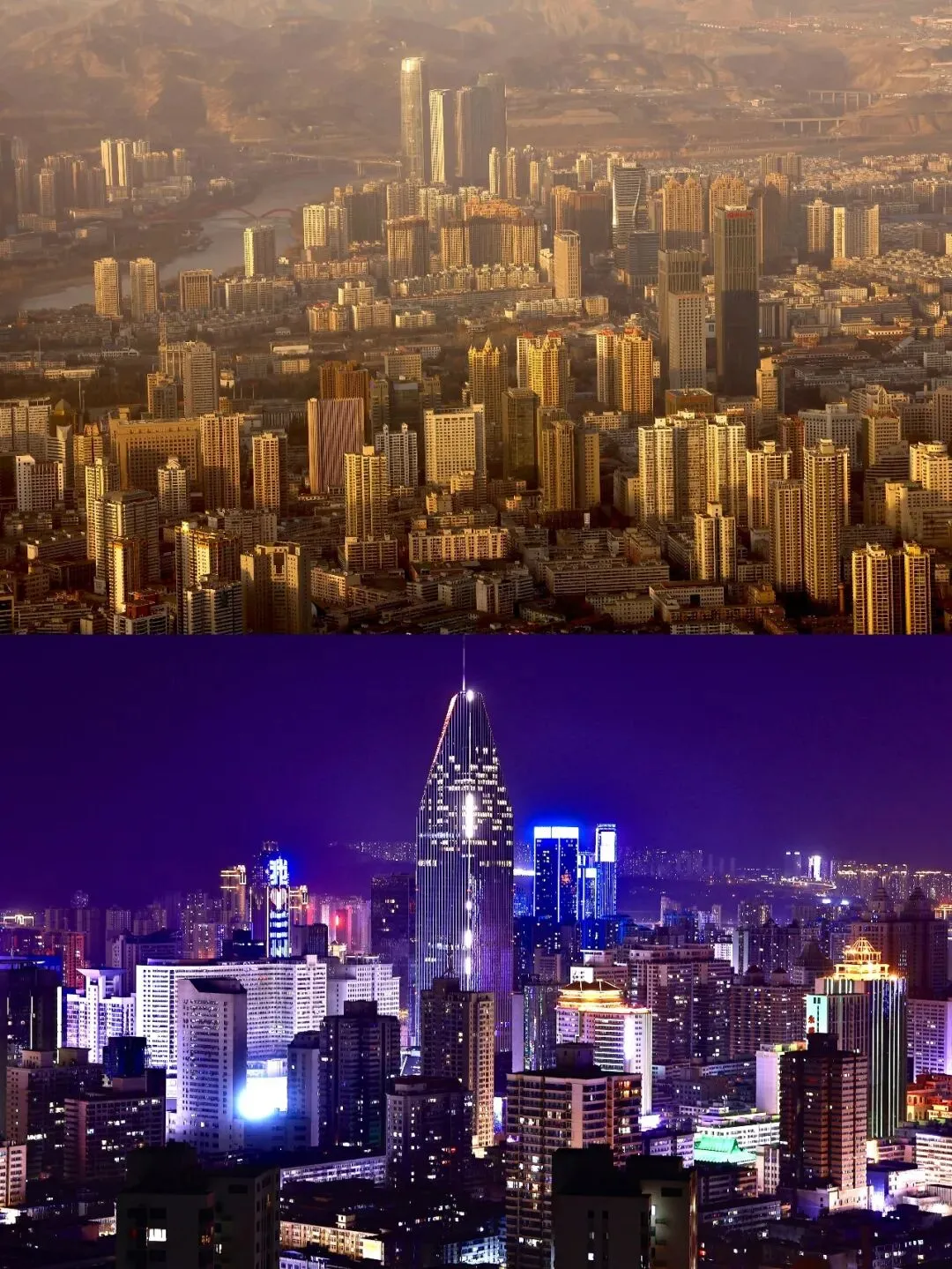 兰州大反转!不是景点火,是夜景火,我在＂兰哈顿＂住了三天才明白