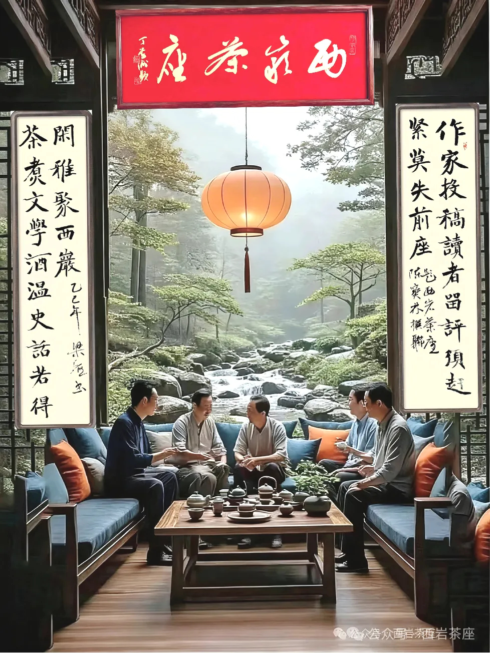 景永林/ 陇上景点何其多,朱蜕墨拓缀一存《西岩茶座》991期