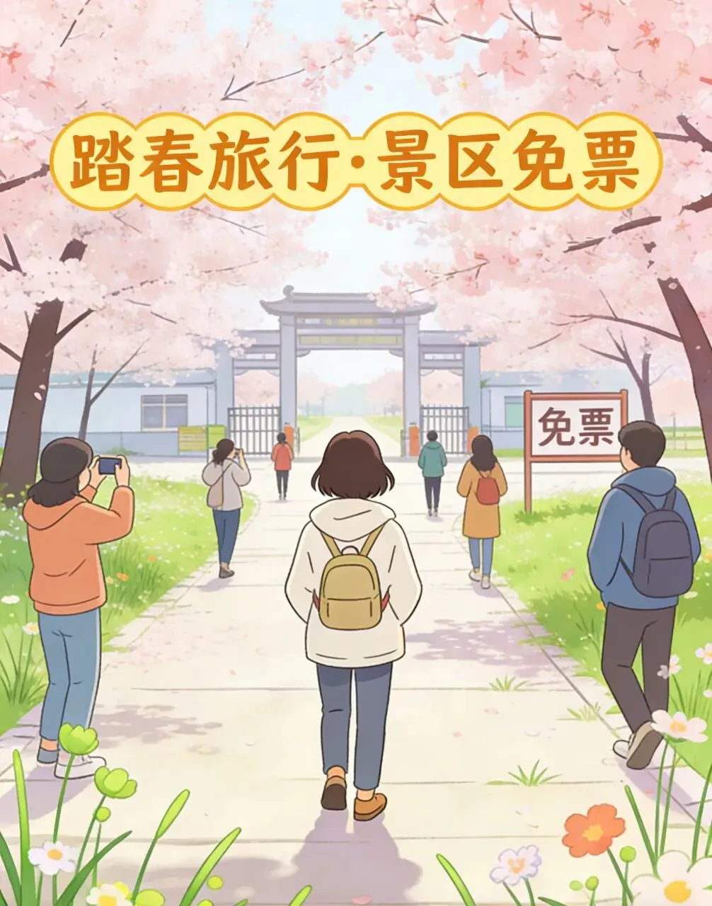 又有知名景区宣布免票,踏春旅行,你准备好了么?