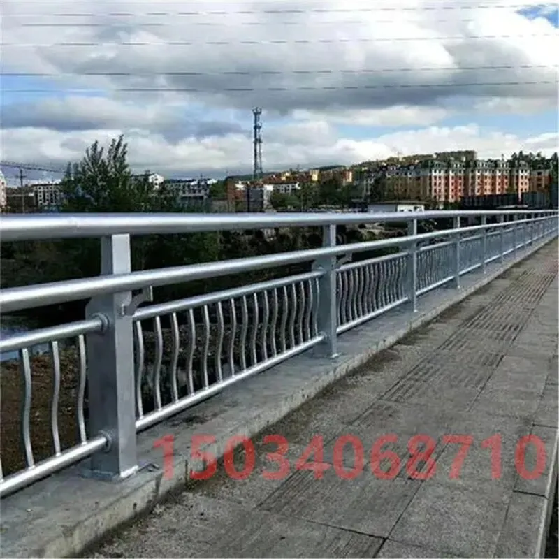 晋中河道景区用不锈钢桥梁栏杆定制