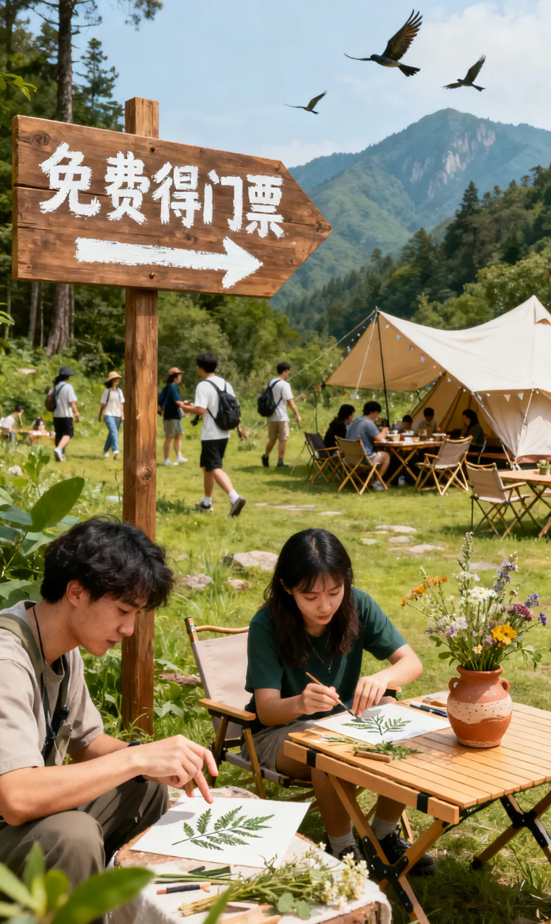 免费游景区还送手工活动,国庆来这里玩!