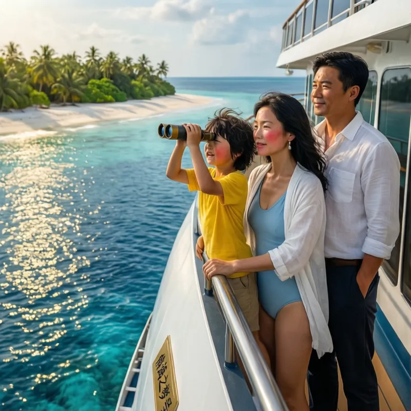 西沙群岛旅游南海之梦游轮:从三亚到西沙群岛怎么去?一家三口的真实航程日记