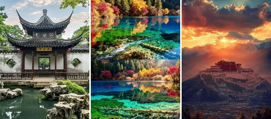 中国超高颜值的8个AAAAA景区:去过3个很幸福,去过一半此生无憾!