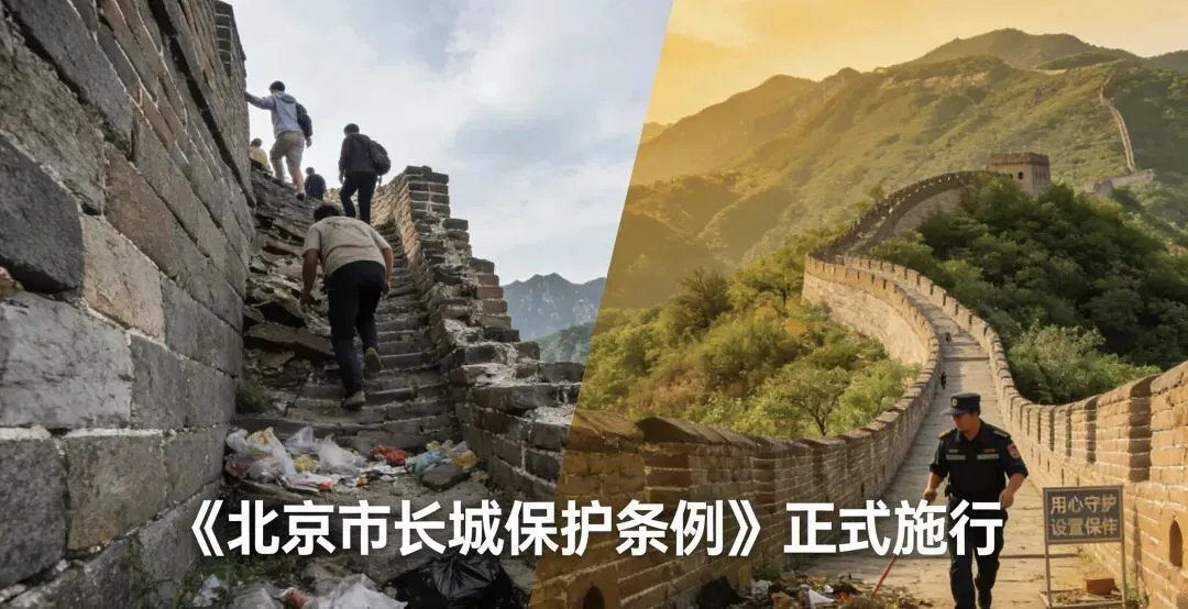 京郊重磅!长城保护新规落地,世界级大景区要来了,野长城再也不能随便爬!