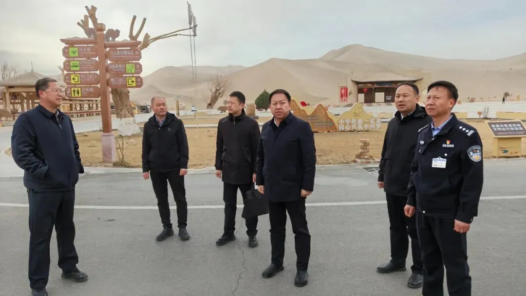 赵全双督导调研重点项目复工复产、重点景区综治工作站建设情况