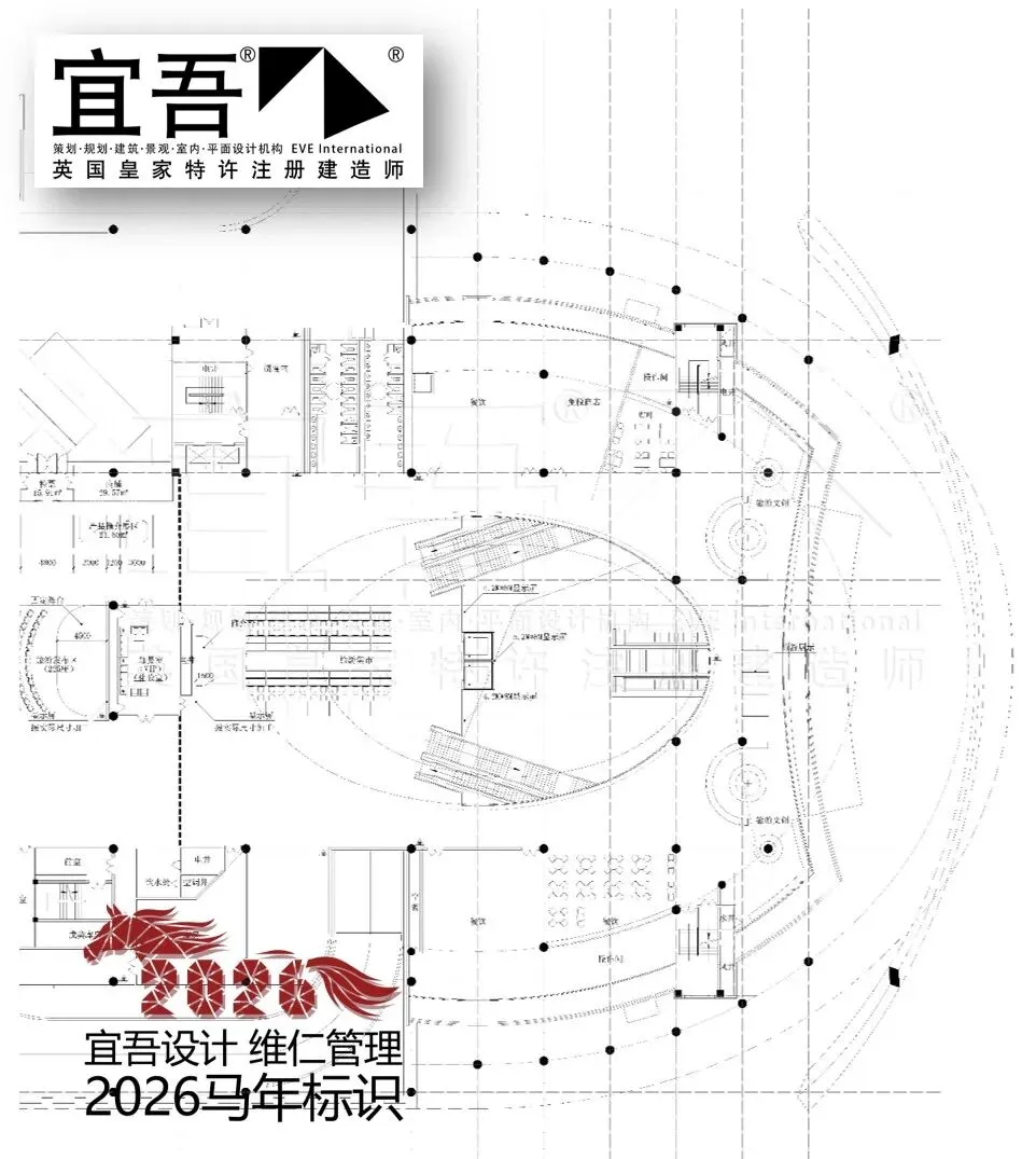 吕维锋室内设计作品11 哈尔滨旅游集散中心二楼大厅
