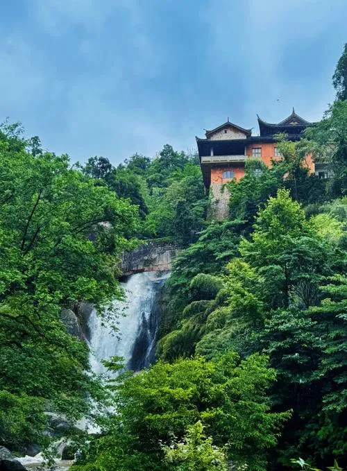 四川资阳著名的旅游景点——天台山