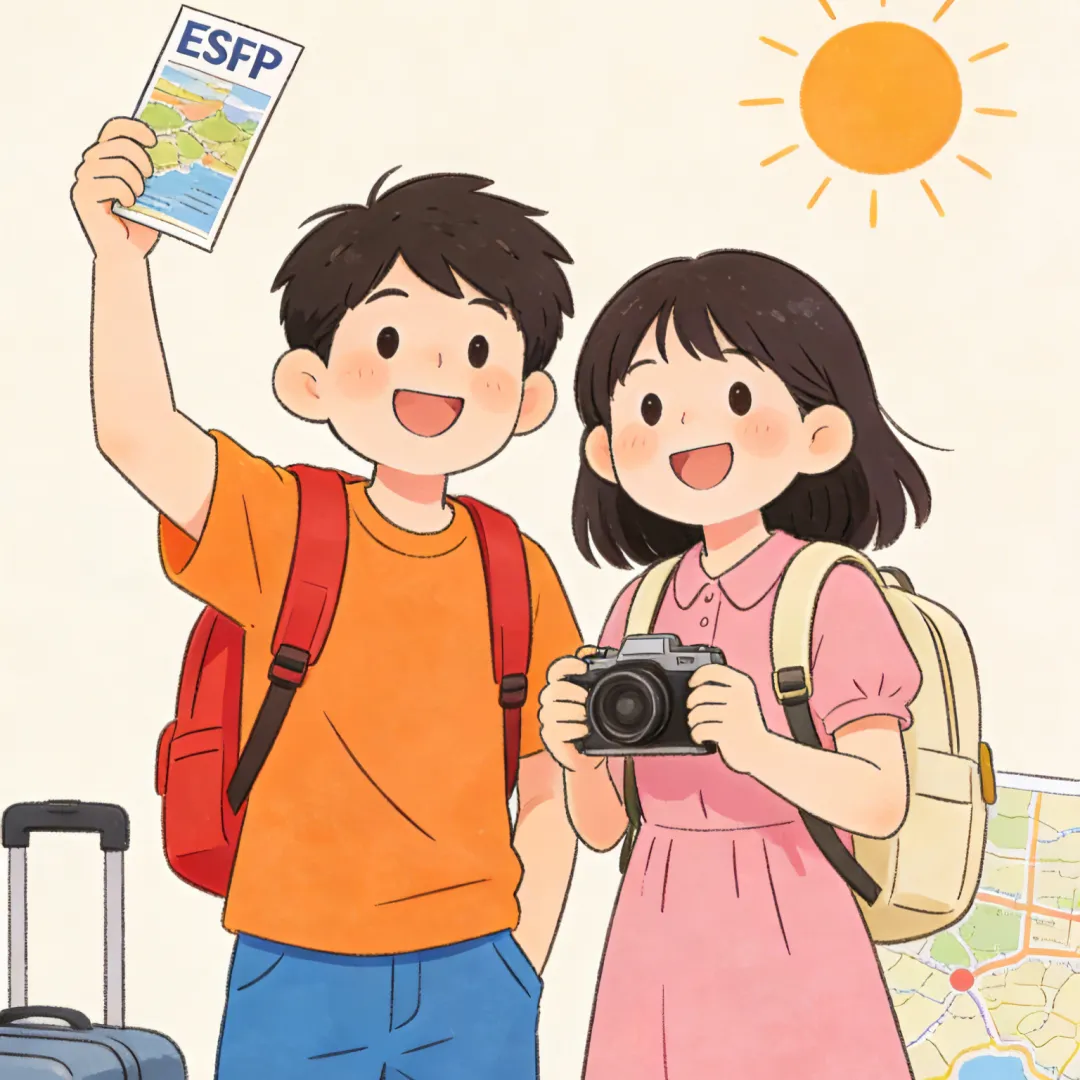 完美的旅游搭子be like......