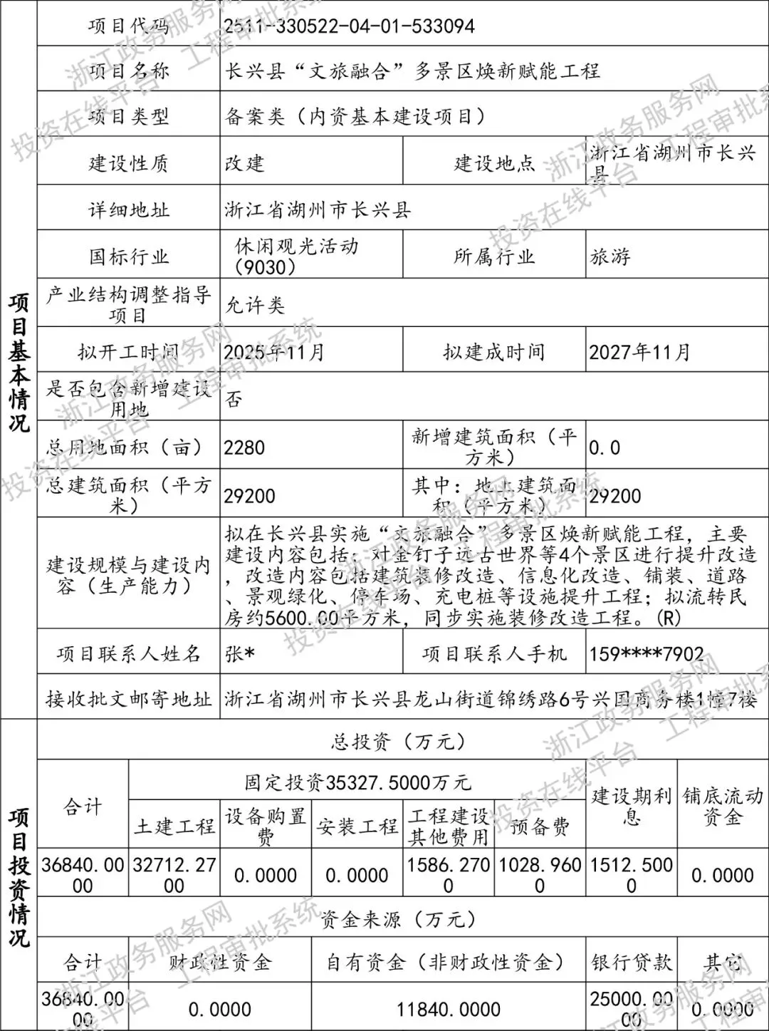 投资约3.7亿!长兴4个景区,拟改造提升