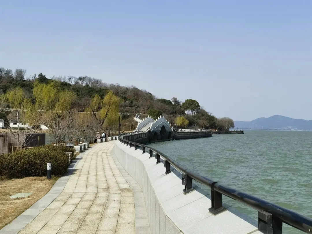 无锡人少的宝藏景点:龙头渚西青草堂