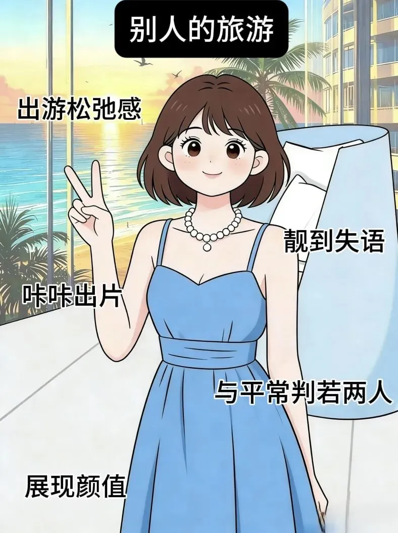 别人的旅游VS我的旅游