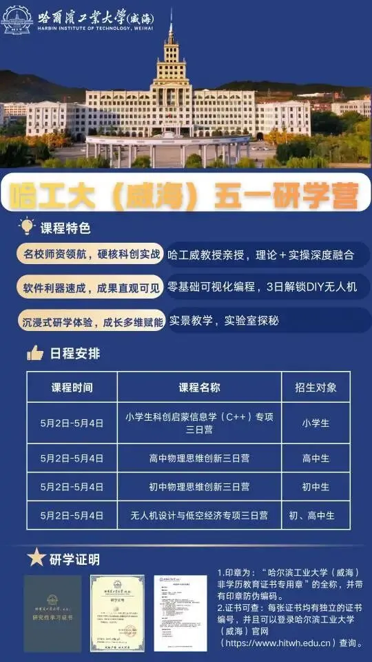 五一不挤景点,挤进哈工大