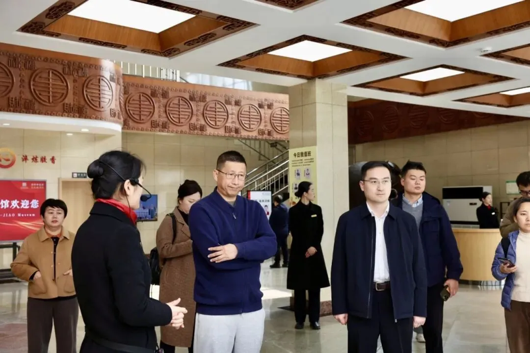 蜗牛景区管理集团到东阿中医药文化旅游区调研